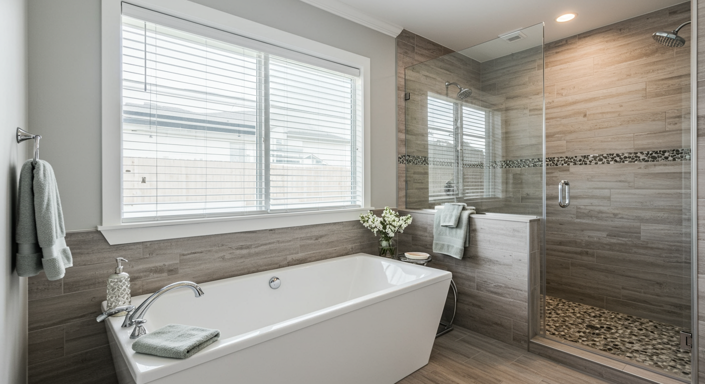 deep soaking tub with no room to lean your head back