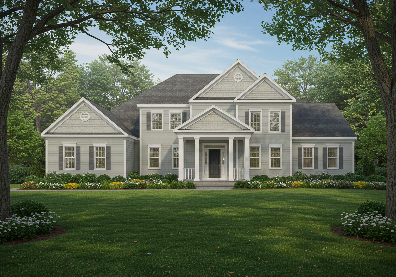 Colonial Revival House exterior