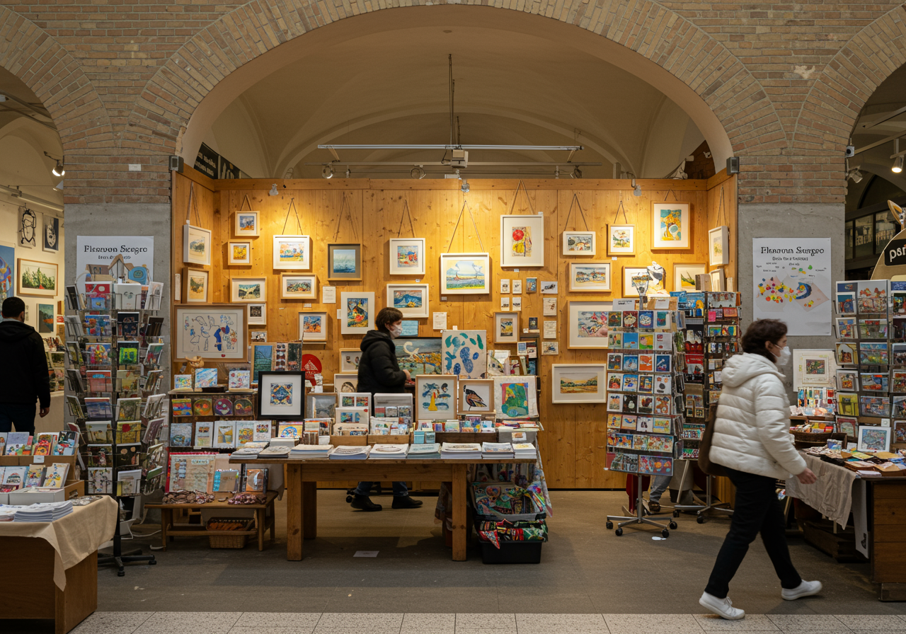 Ferry Building Holiday Art Pop-Up Shop 2022 ∖ Creativity Explored