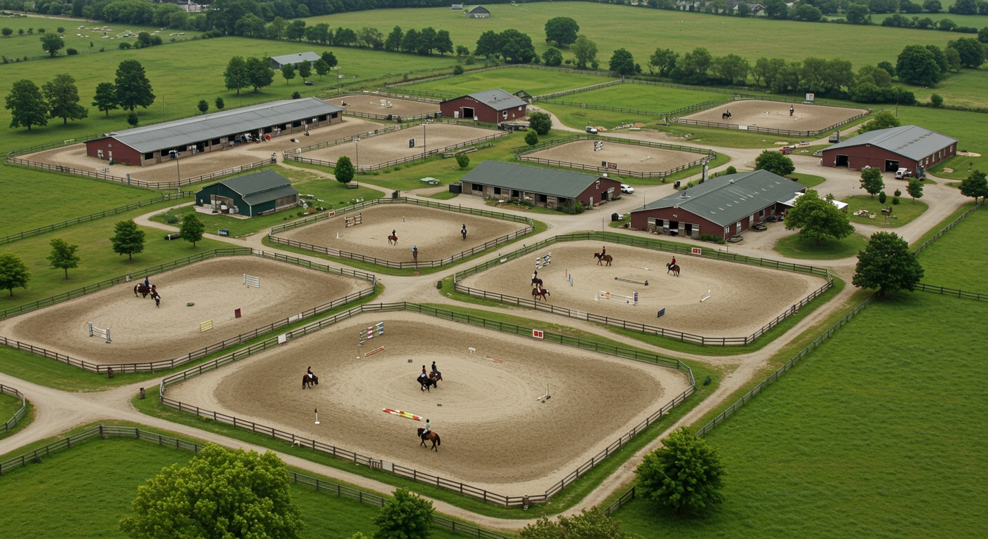 Equestrian estate in Gurnee, Illinois