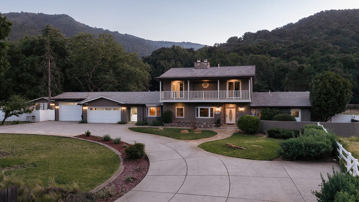 Carmel Valley property represented by Tim Allen Properties