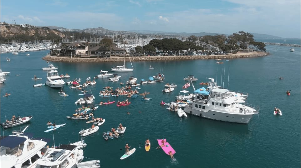 Dana Point Yacht Club Raft Up