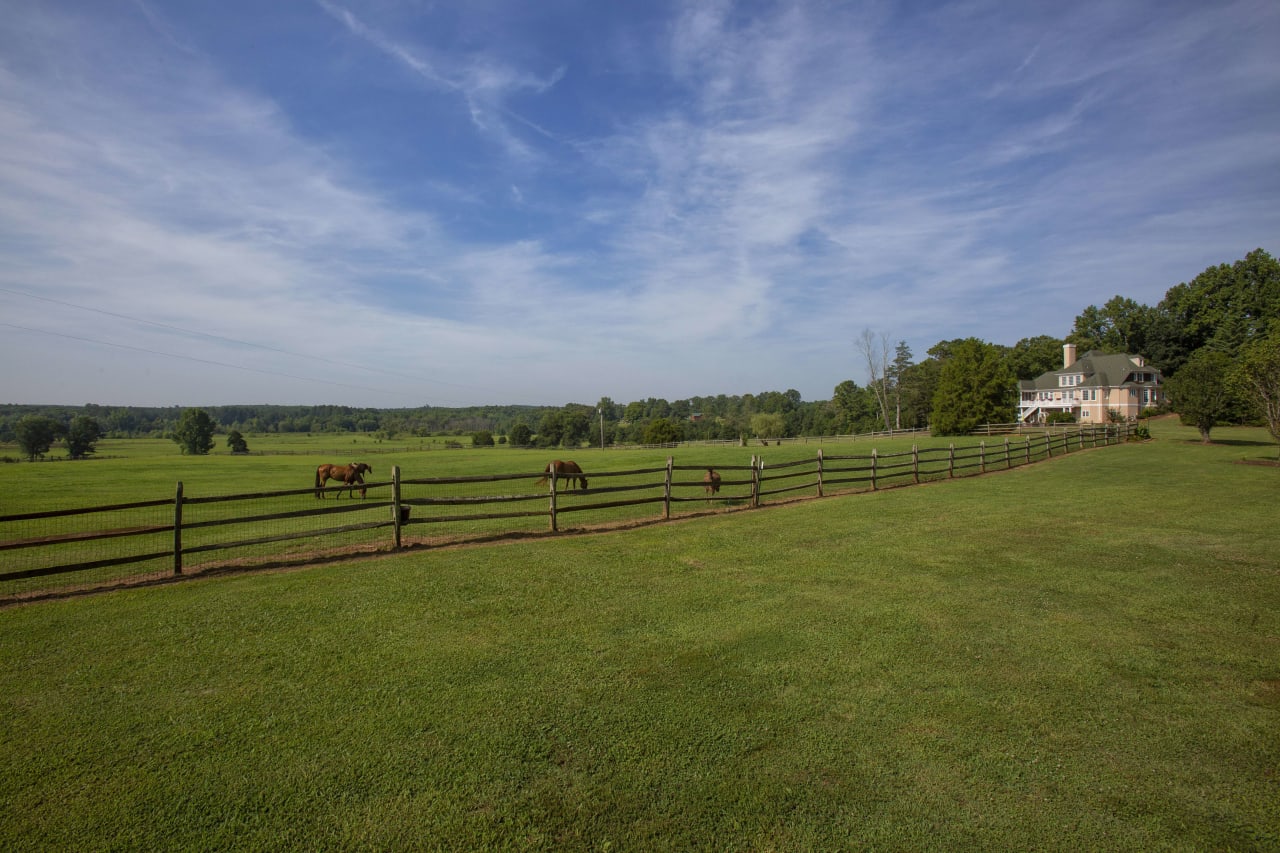 Stunning horse farm in Vance county sold with Legacy Farms and Ranches of North Carolina.