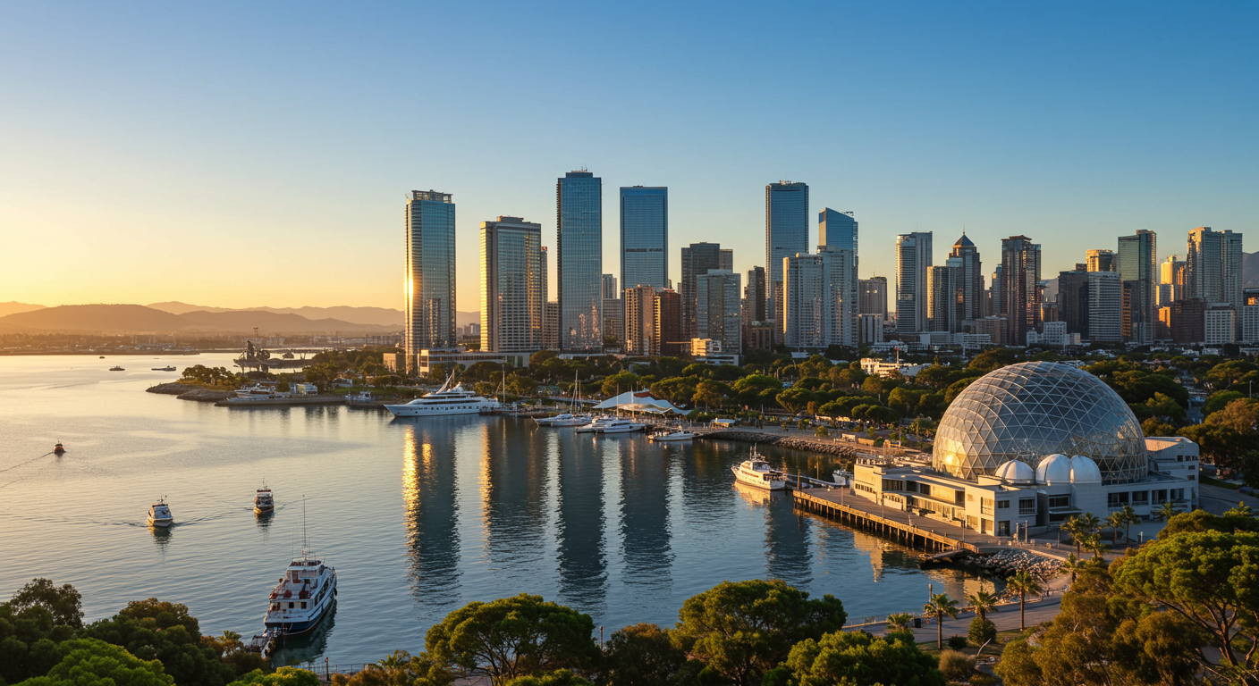 Vancouver city skyline