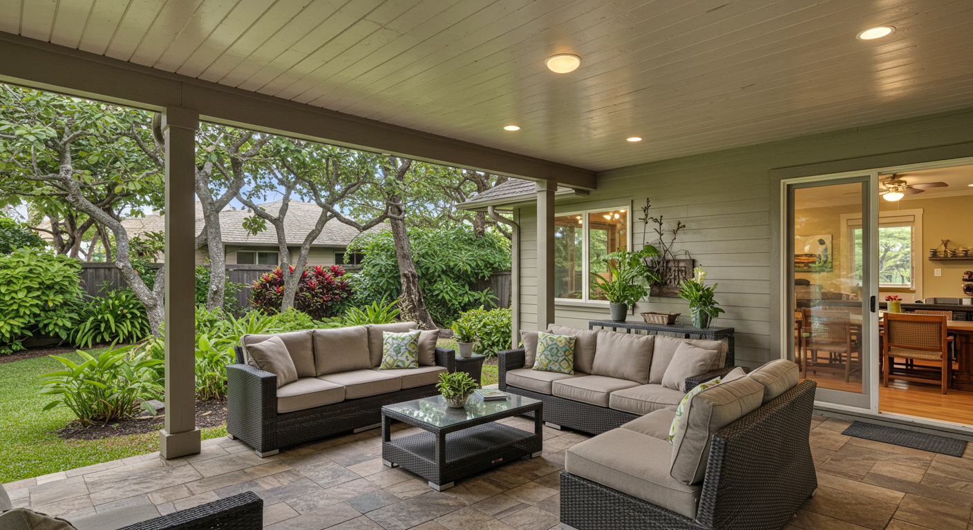 Puamana 129-2 Back Porch