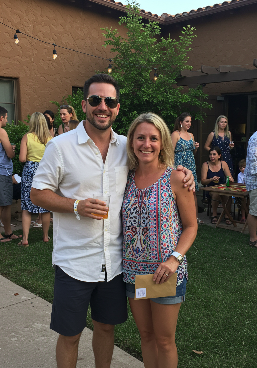 First Team Tustin agents at their end of summer celebration