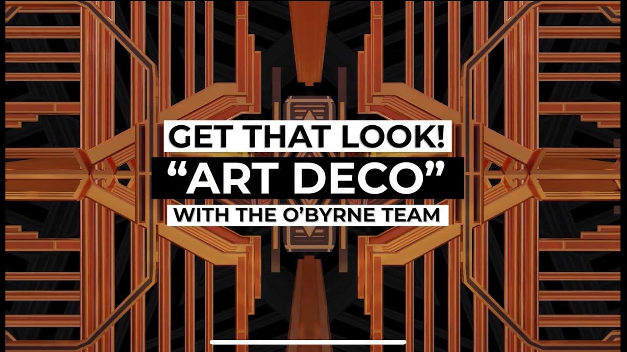 Get That Look: Art Deco