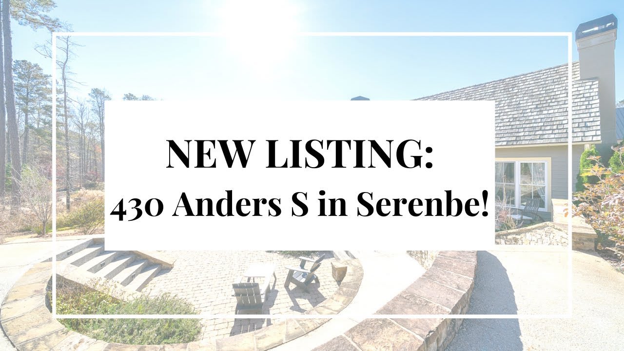 NEW LISTING: 430 Anders S in Serenbe!