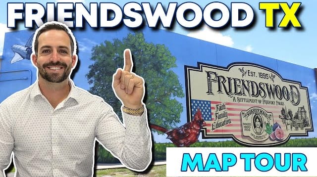 Friendswood Texas Map Tour