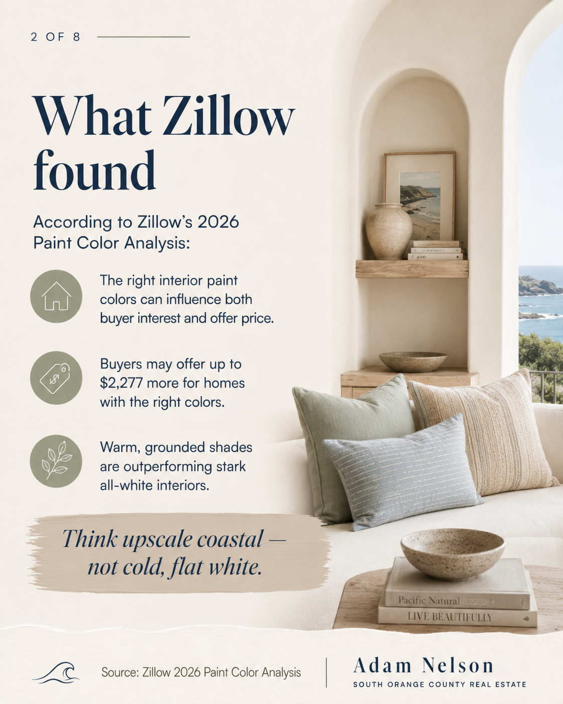 What Zillow found: the right paint can influence buyer interest and offer price