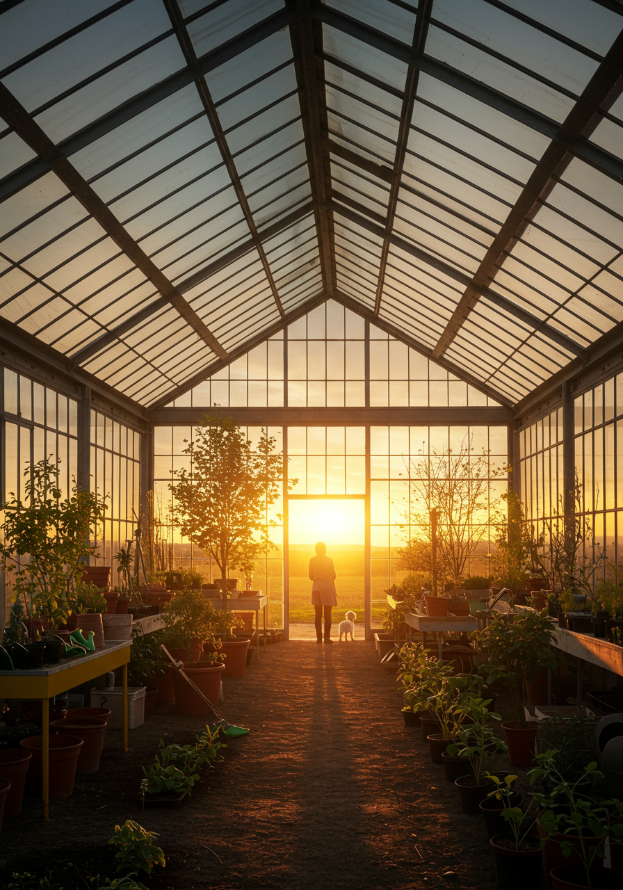 A look back at the garden area in Roja and Johan's home. "It feels very calm waking up here. It's just so beautiful. There are no thresholds between inside and out—that's amazing, Roja says.