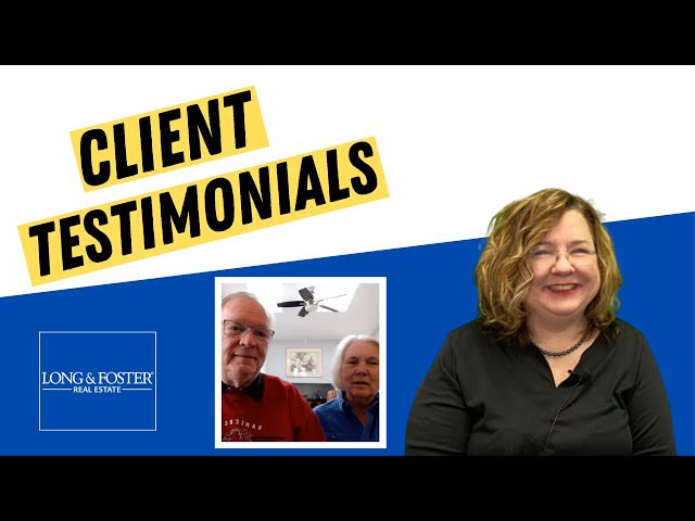 Client Testimonial for Amy Brown Realtor ~ Pete and Anne