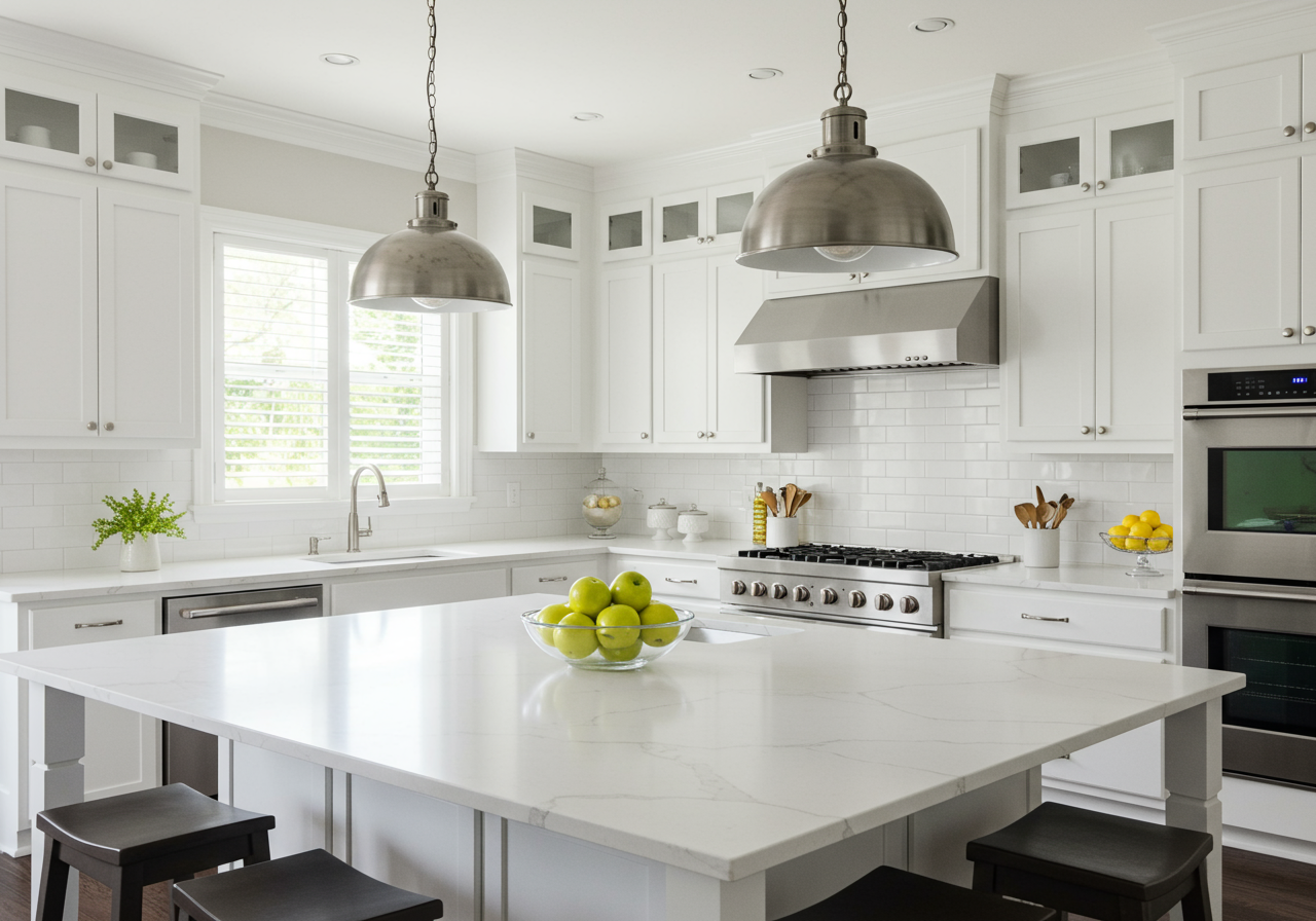 It will give the illusion of more counter space.&nbsp;