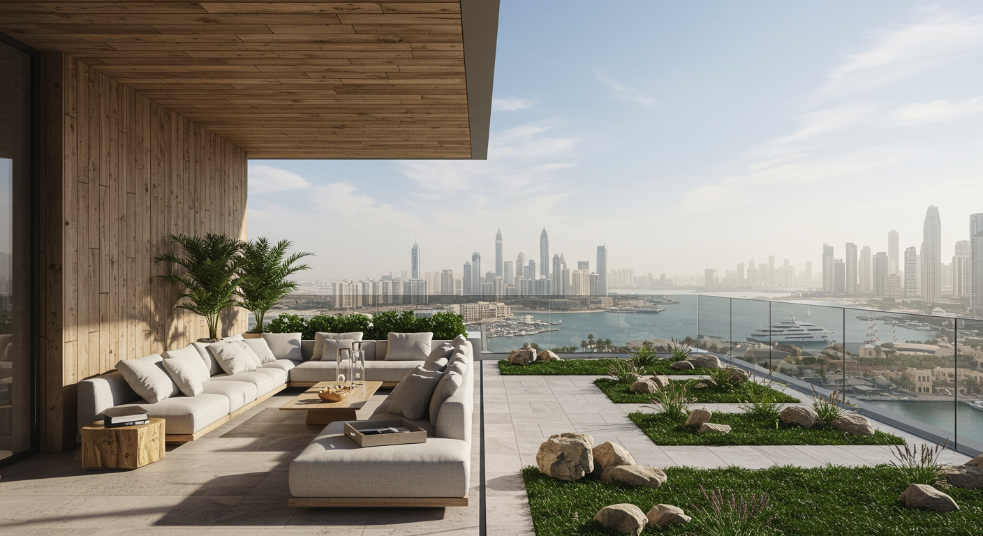 Waterfront penthouse