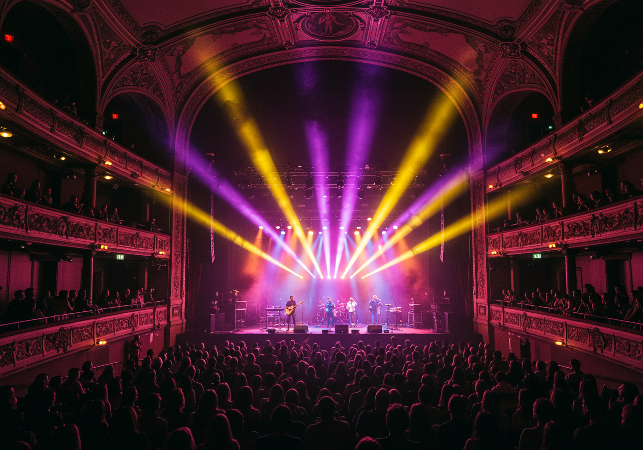 See your favorite musicians in concert