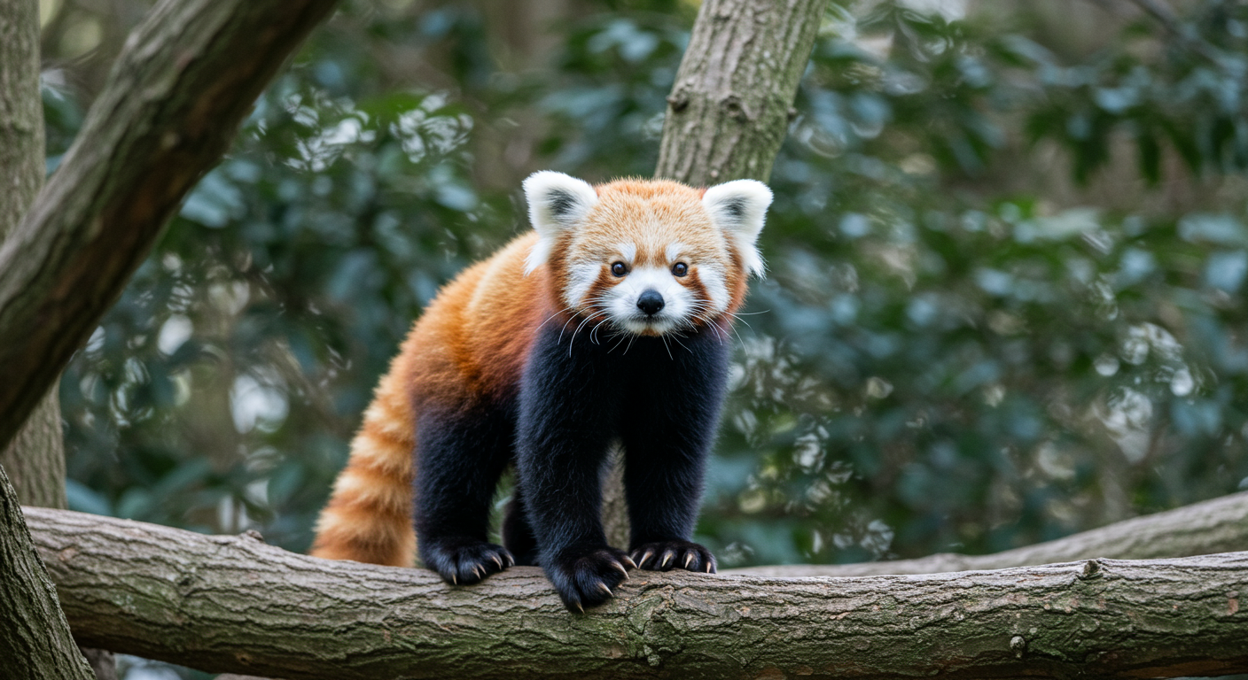 Red panda at the San Francisco Zoo