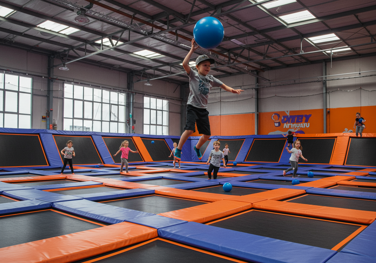 Bounce off the walls at Altitude Trampoline Park