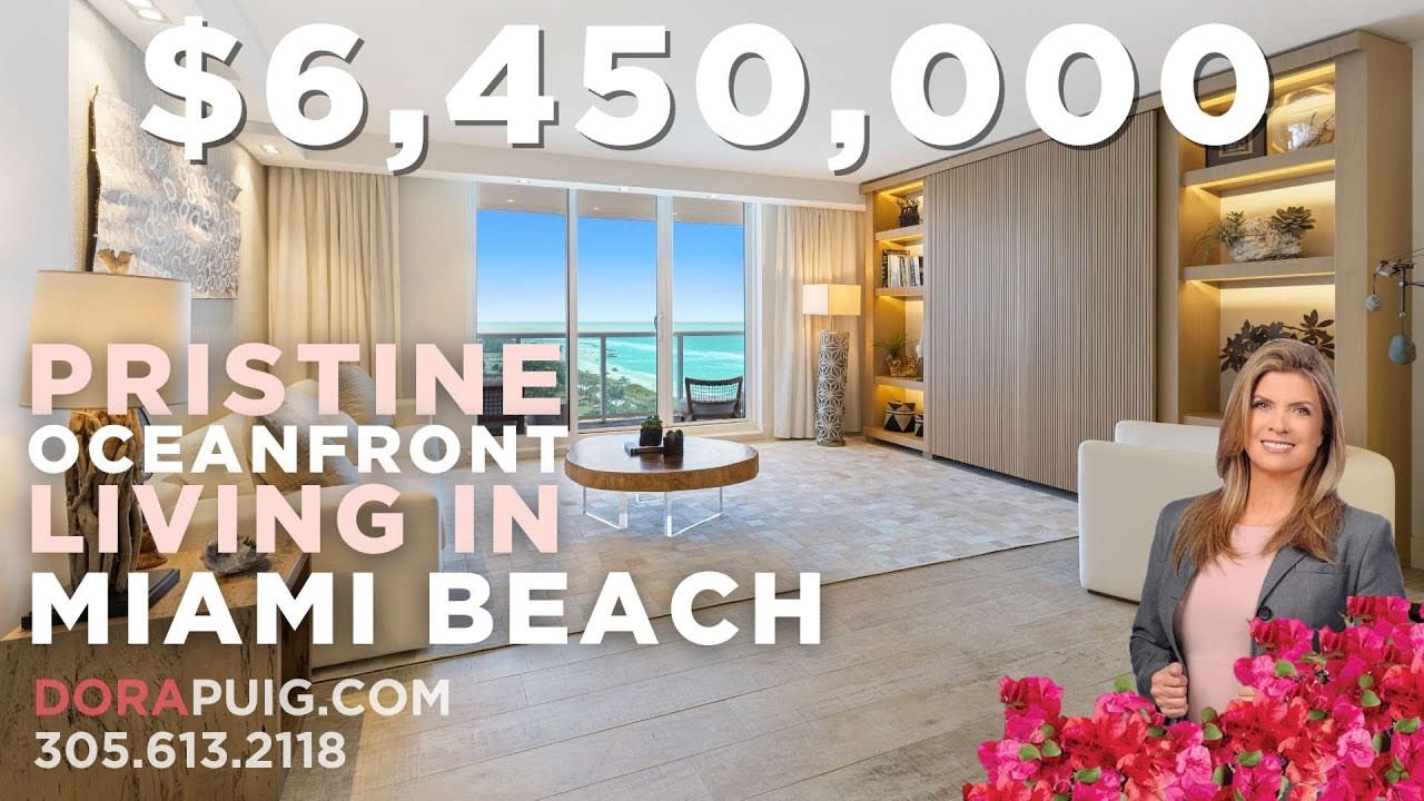 Pristine Oceanfront Living in the Heart of Miami Beach