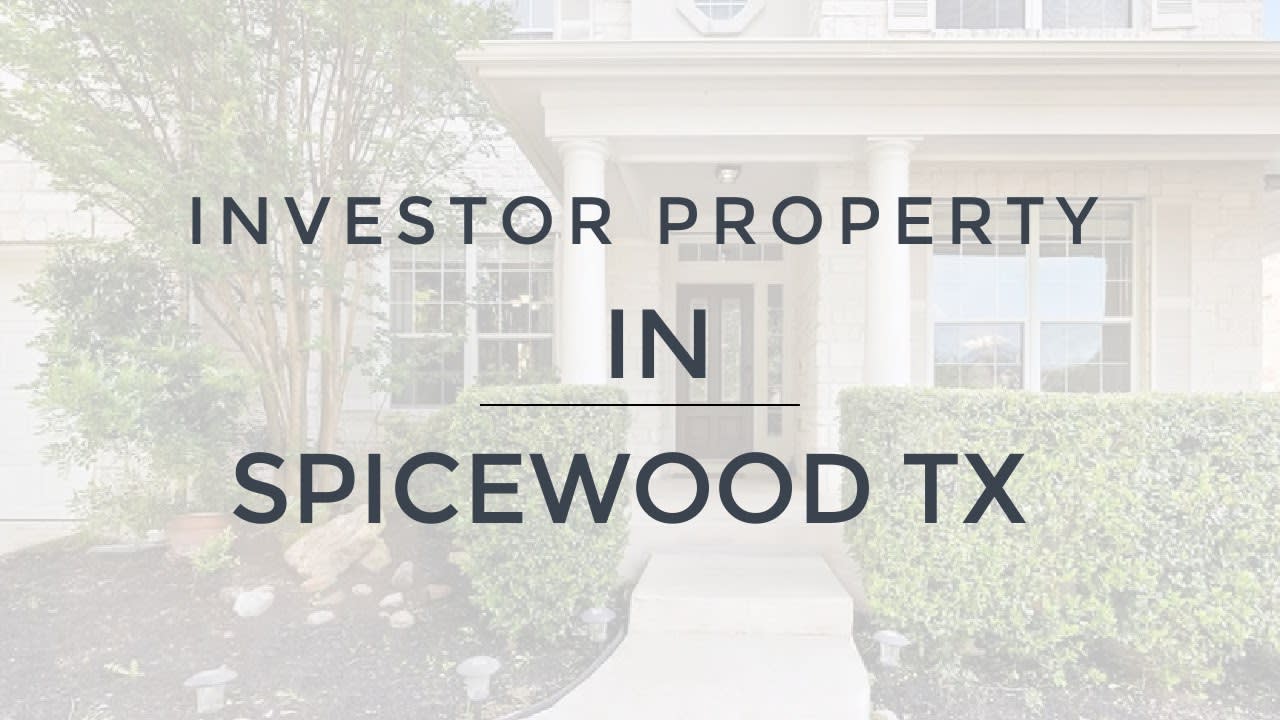 Austin Texas - Spicewood TX Home for Sale