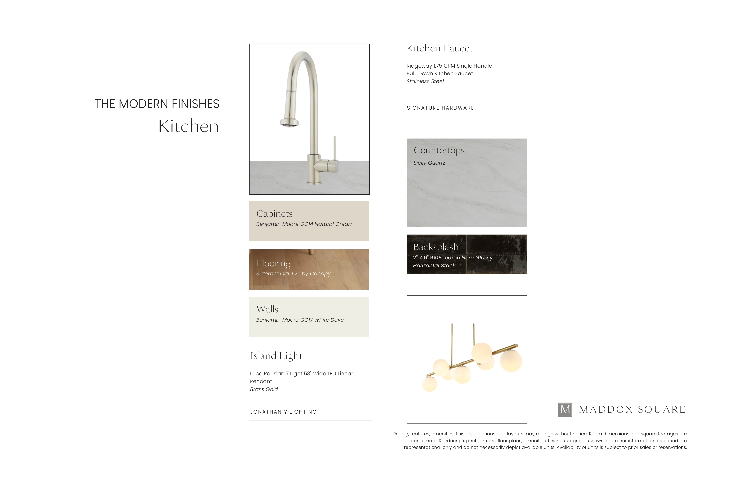 Modern Selection Slide 1
