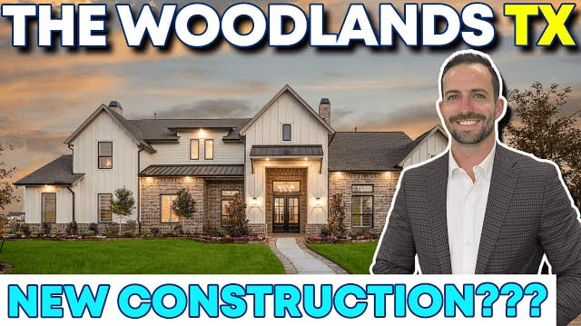 New Construction??? The ONLY new homes in The Woodlands TX