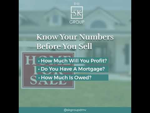 KNOW YOUR NUMBERS BEFORE YOU SELL