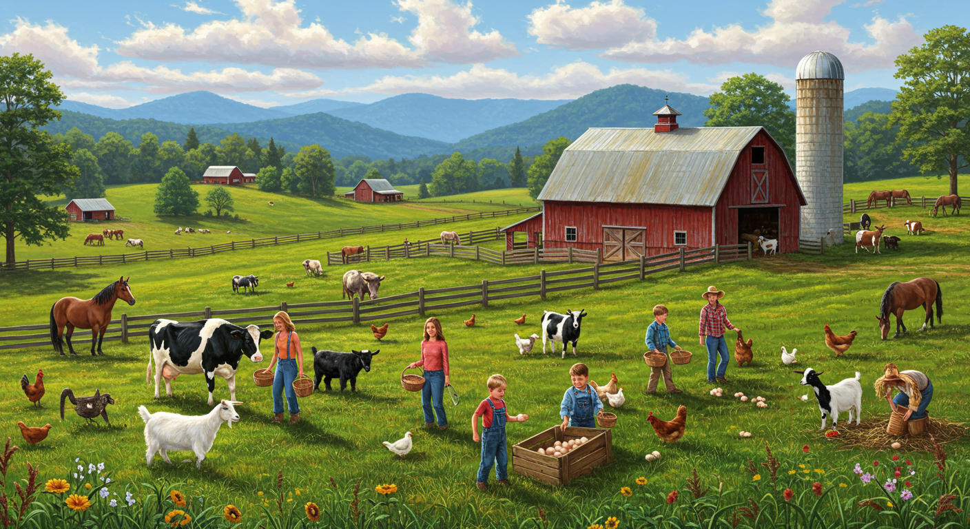 North Carolina’s Best Farm Stays and Dude Ranches