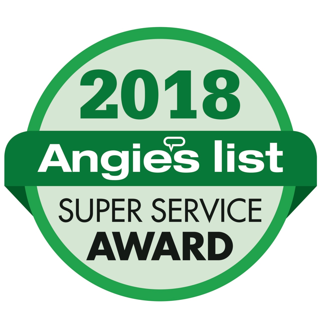 Angie's List Super Service Award 2018