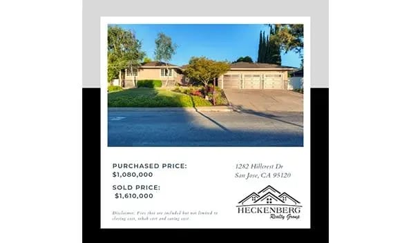 1282 Hillcrest Dr San Jose, CA 95120