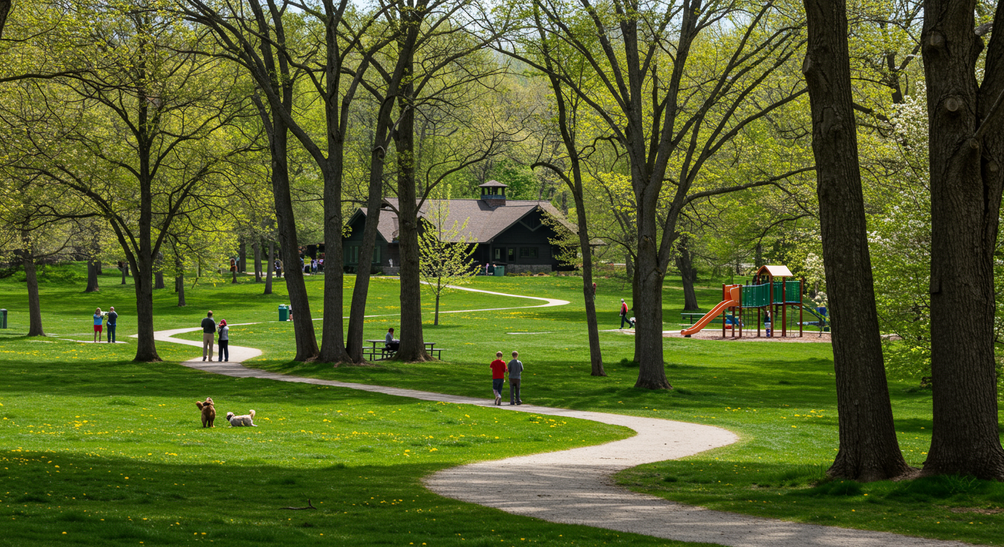 Katherine Legge Memorial Park in Hinsdale
