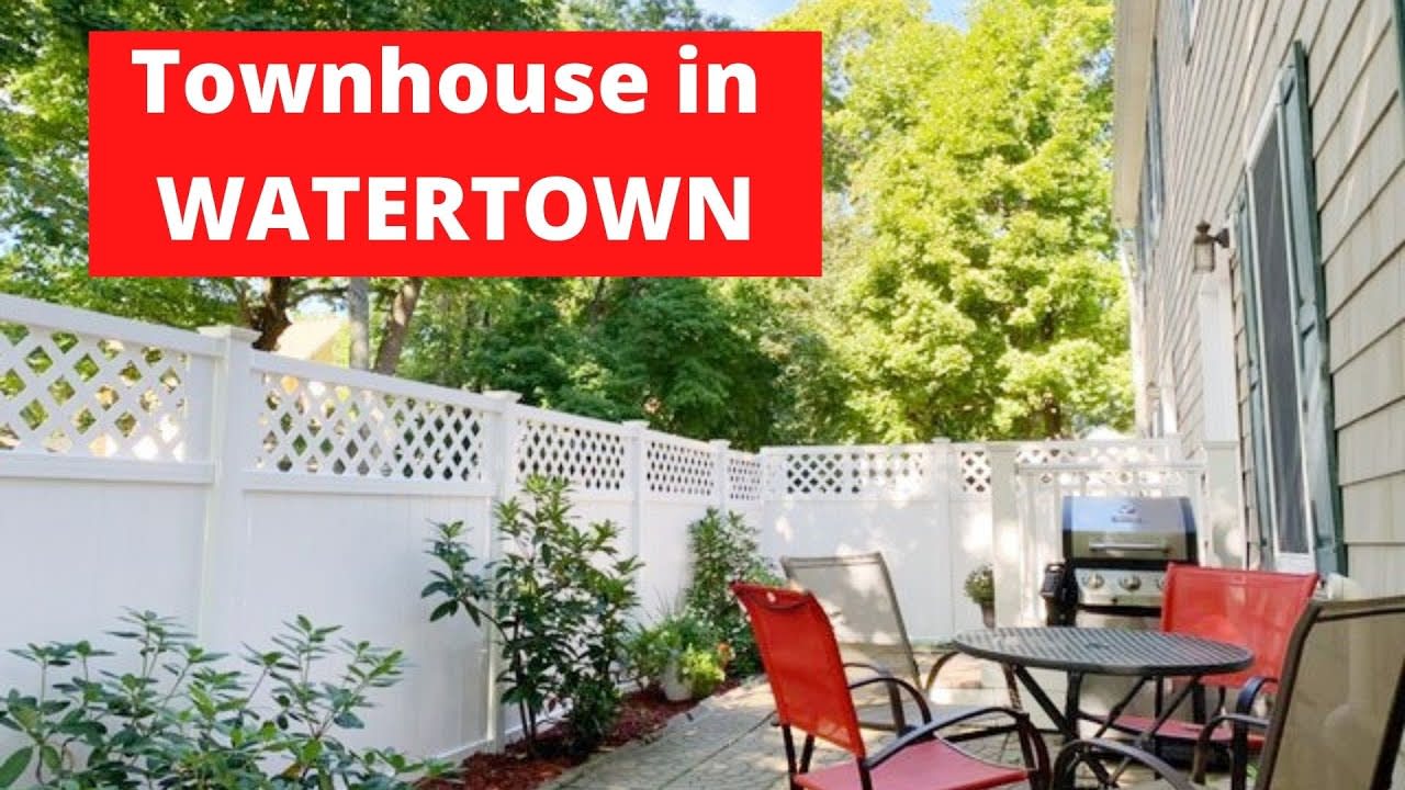 Video TOUR of CONDOMINIUM in Watertown/Boston Suburb- available now
