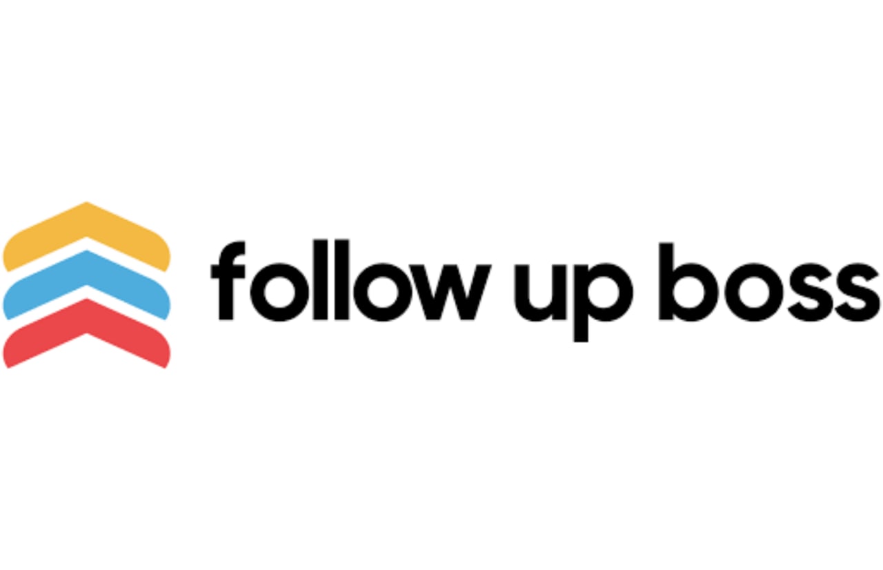 The logo for Follow Up Boss, a CRM tool for real estate professionals. 