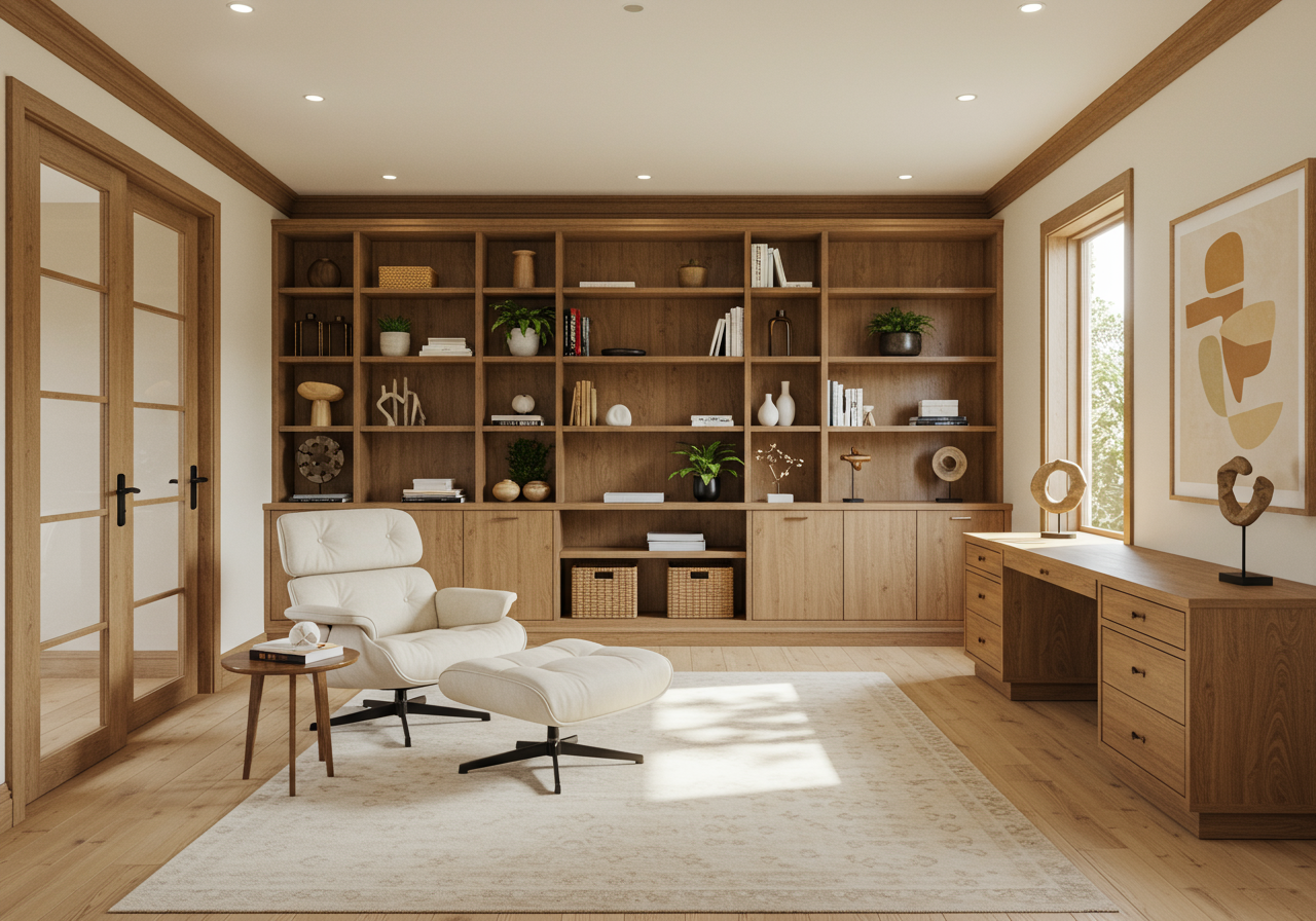 Create a Cozy Library in Your Home