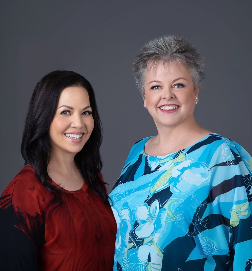 Reine Ah Moo and Shannon Smith