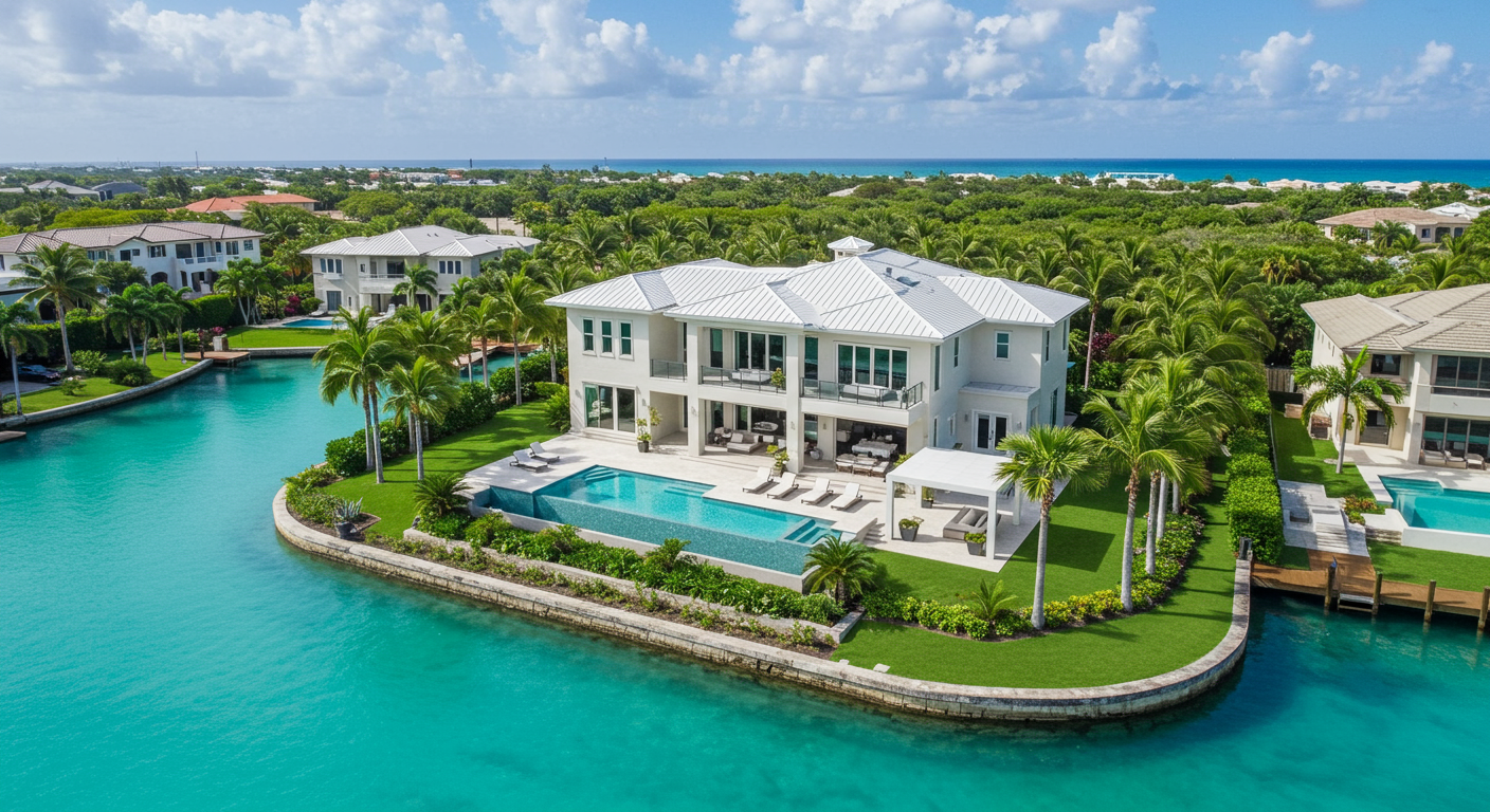 Canal Front Home in Port New Providence MLS 52575