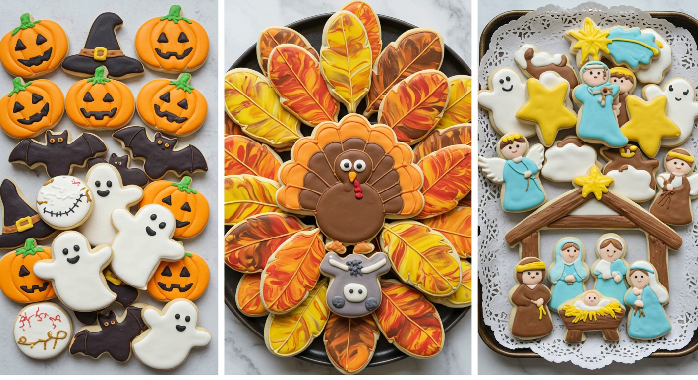 Custom Holiday Cookies - Denver