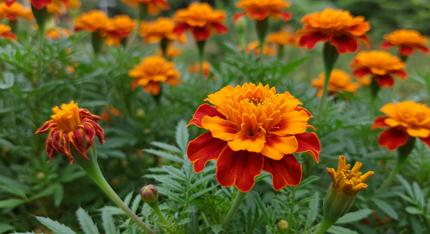Best Annual Flowers for Full Sun Marigold