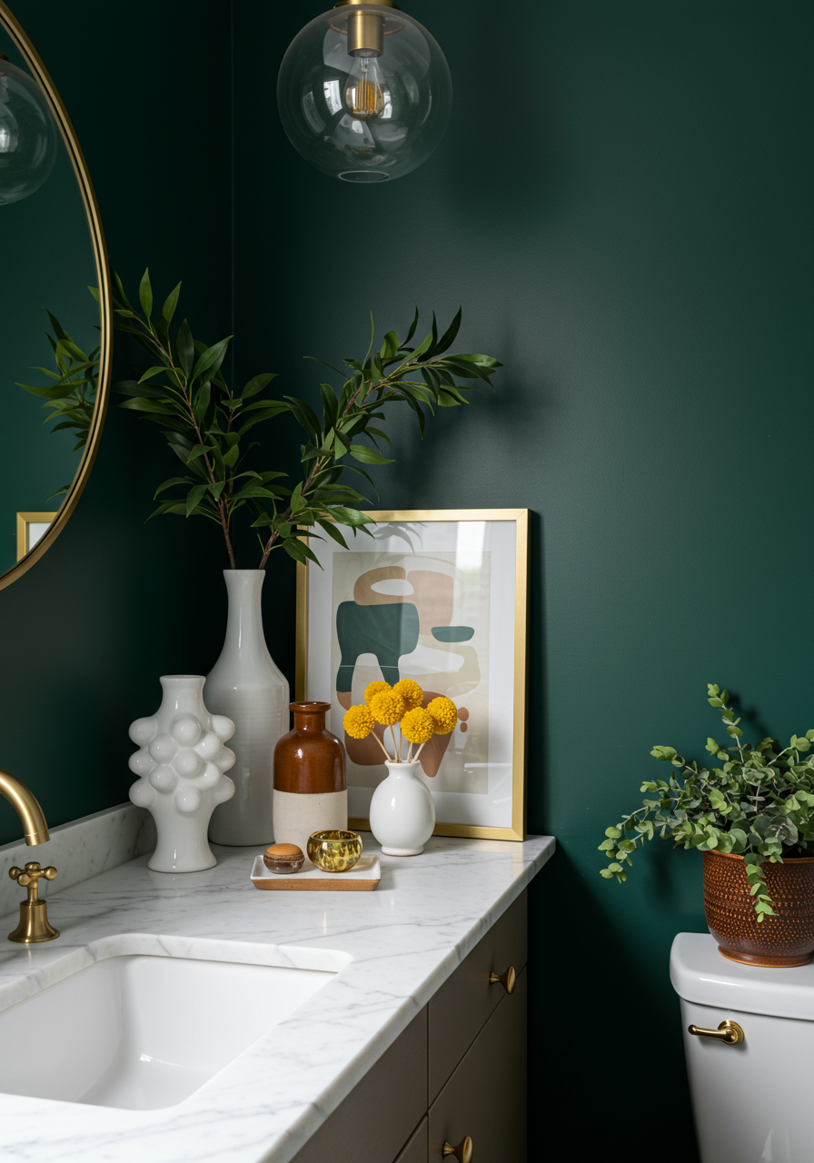 When space is tight, Dabito says that you should also consider designing niches for storage. In this case, a shelf was added for plants and cosmetics.&nbsp;