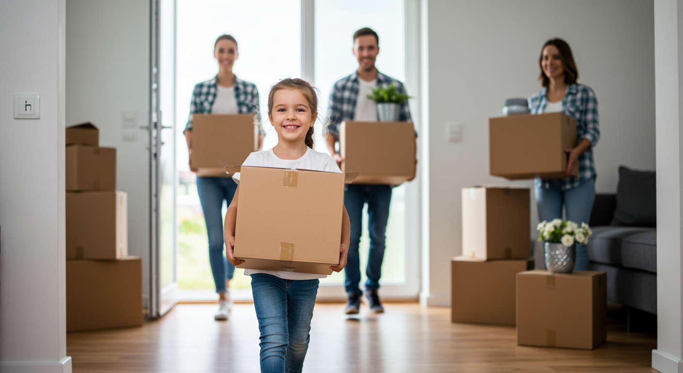 Moving in