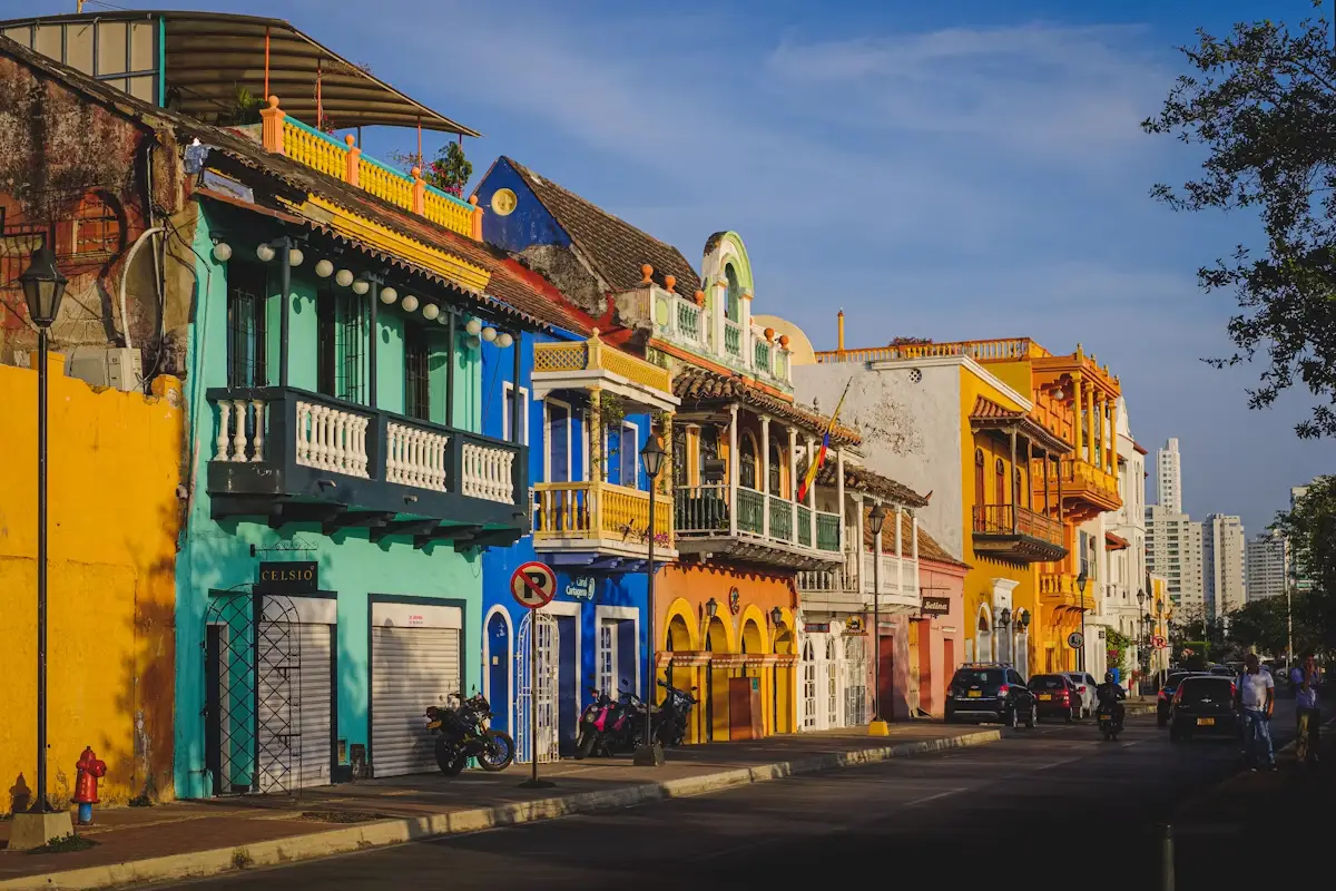 Colorful streets of Old San Juan, Puerto Rico