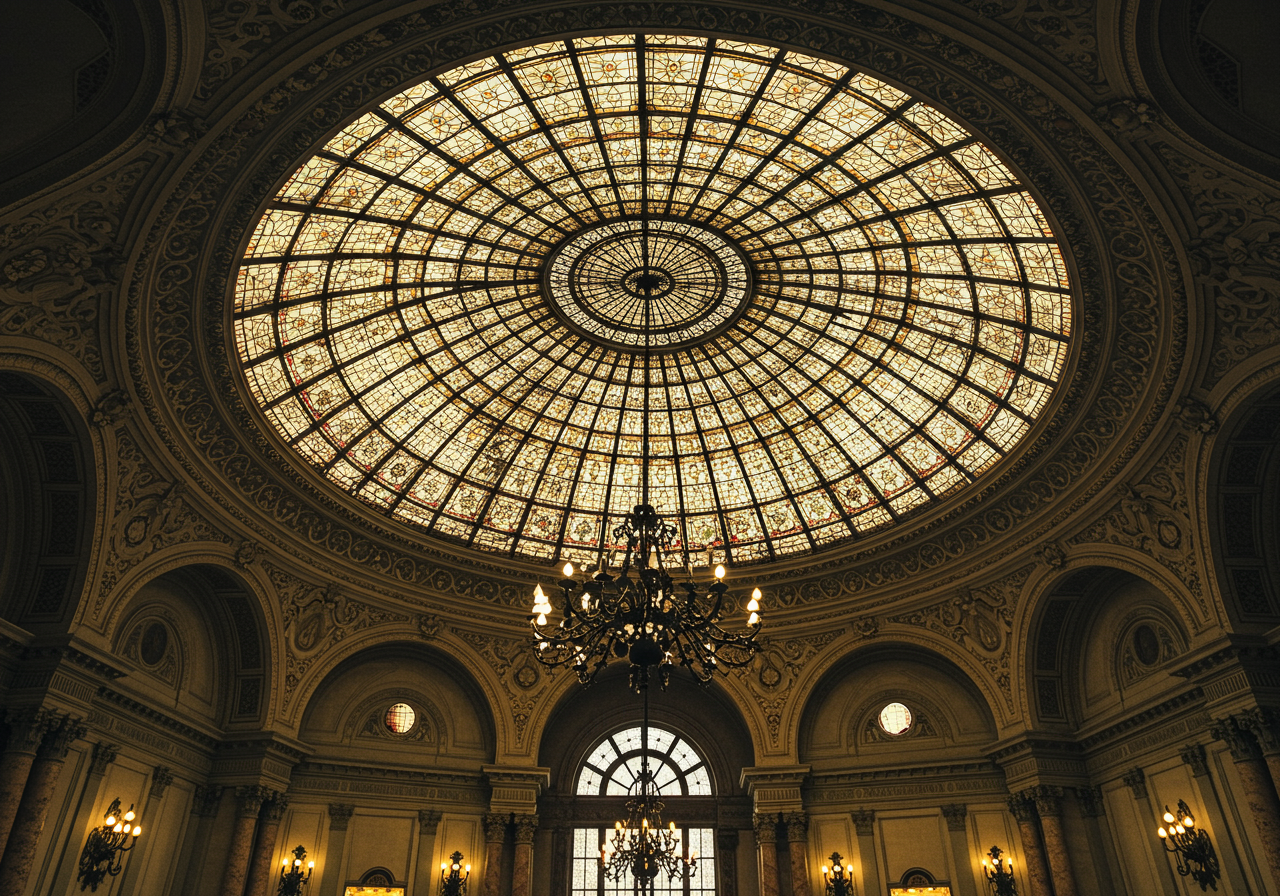 Make a pit stop at the Chicago Cultural Center