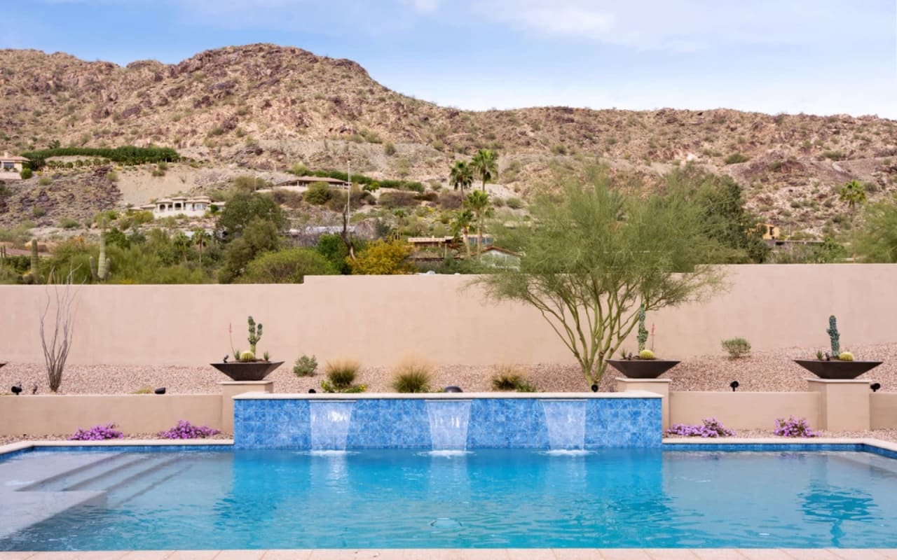 Ultra modern luxury home at the base of Camelback Mountain