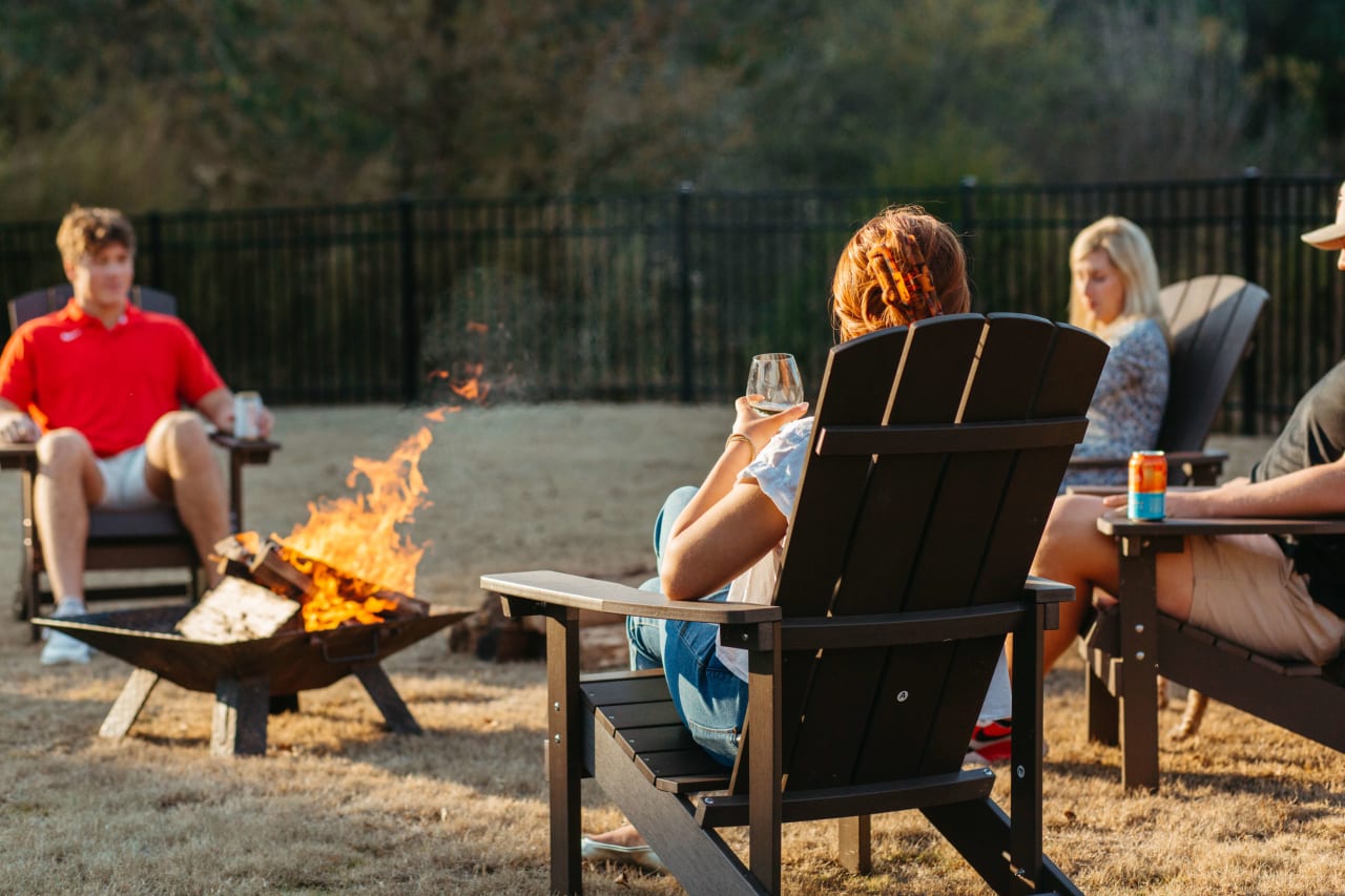 Bonfire In Glenview Athens