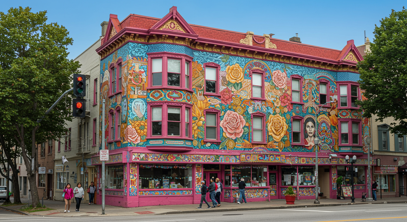 Murals in Calle 24 Latino Cultural District