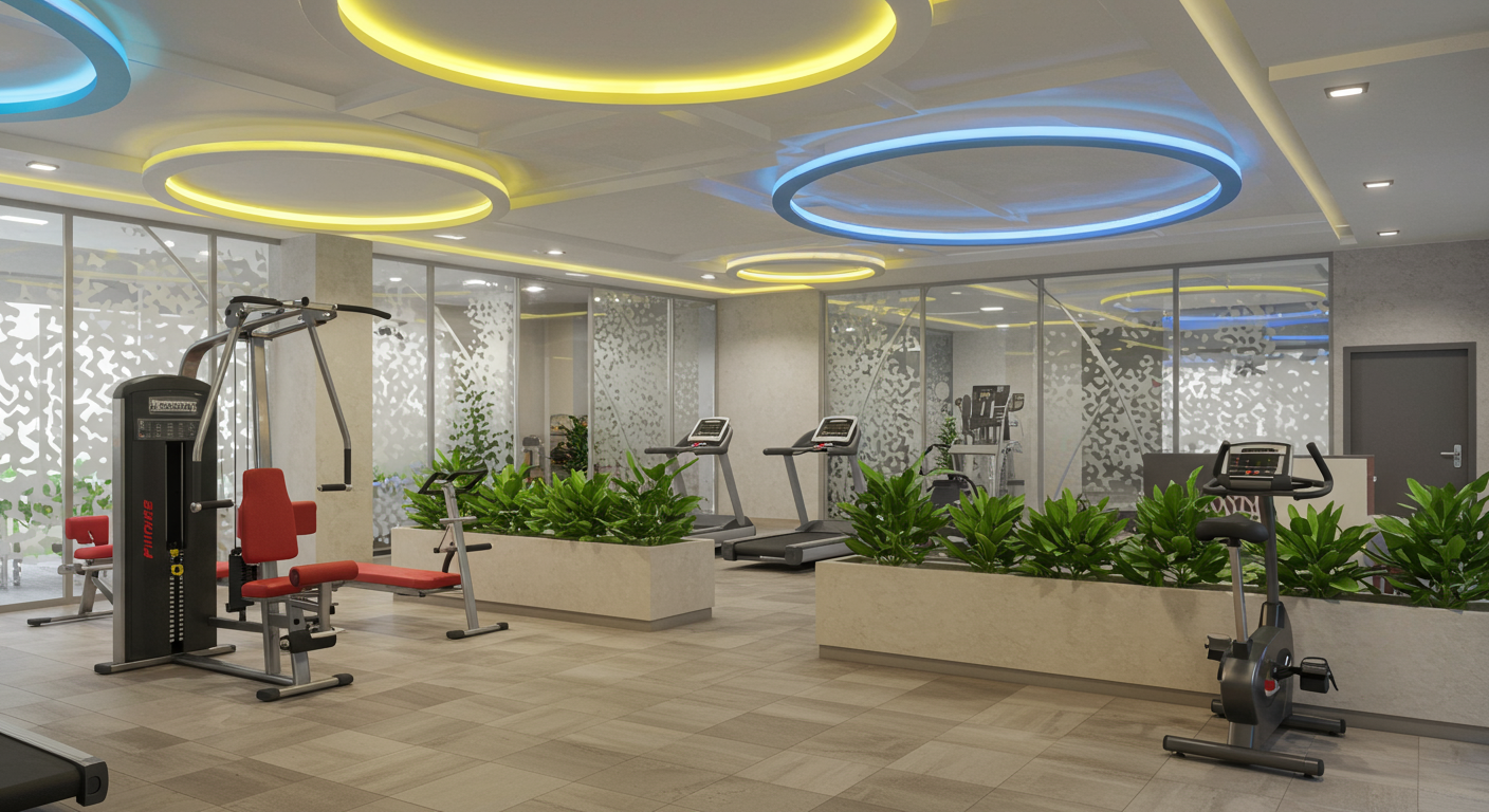 Modern gym room (1)