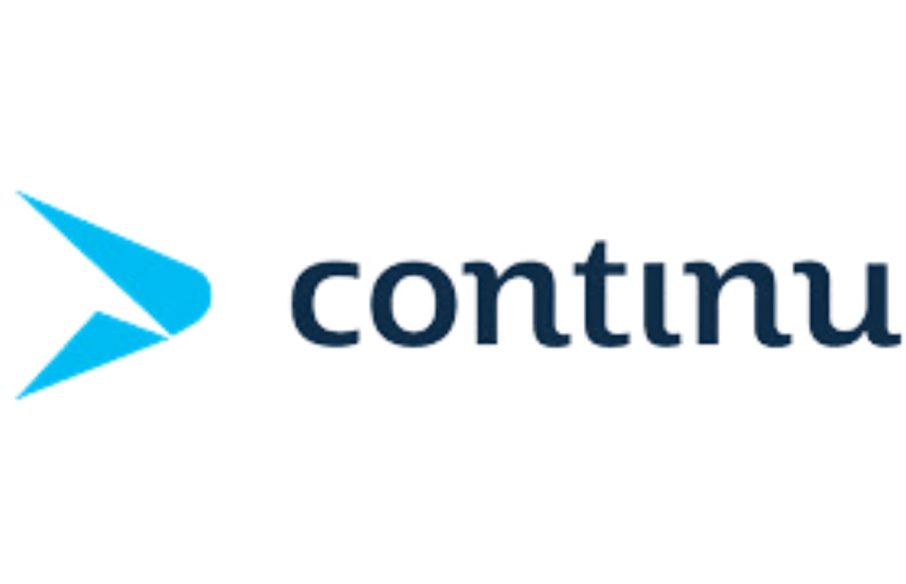 The logo for Continu, likely a learning management system or a related service. 