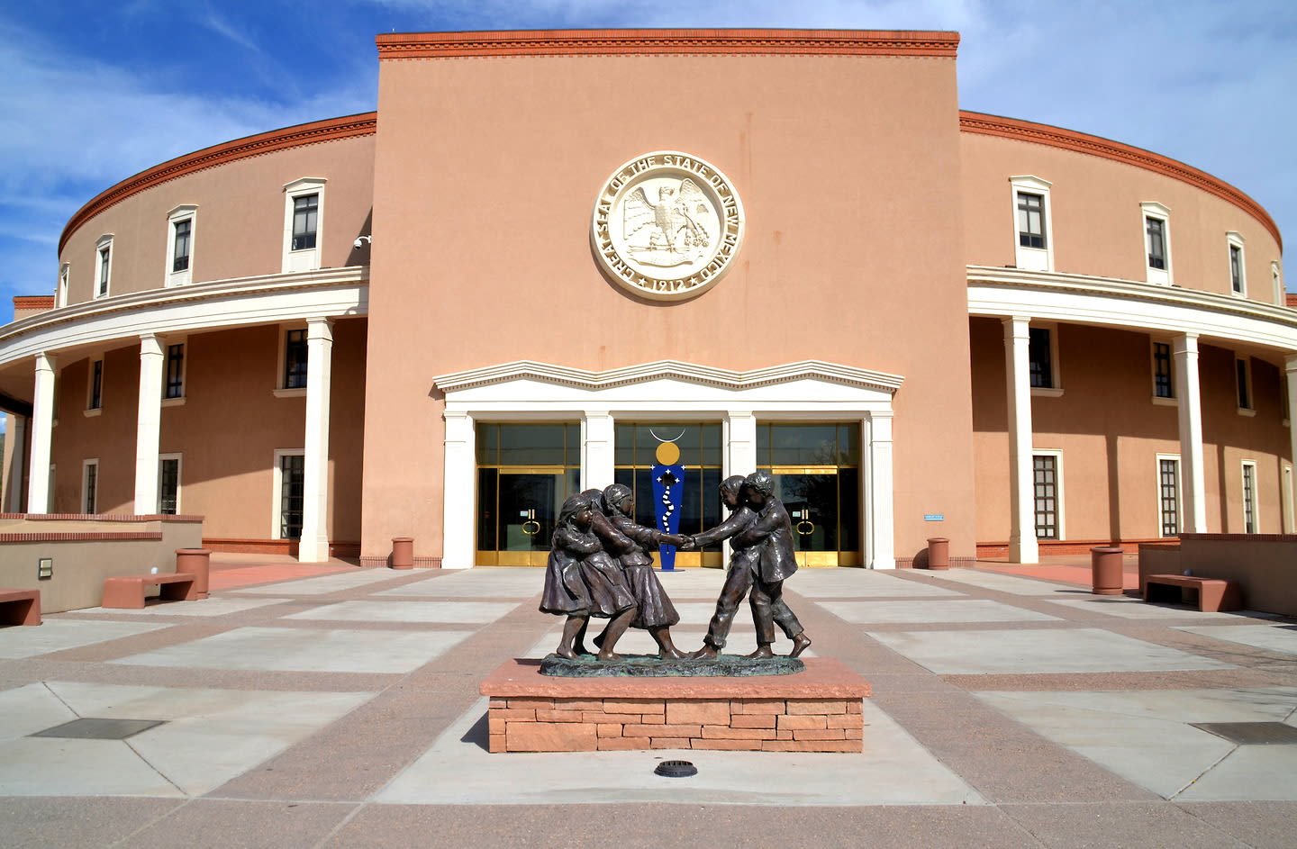 New Mexico State Capitol - the Roundhouse