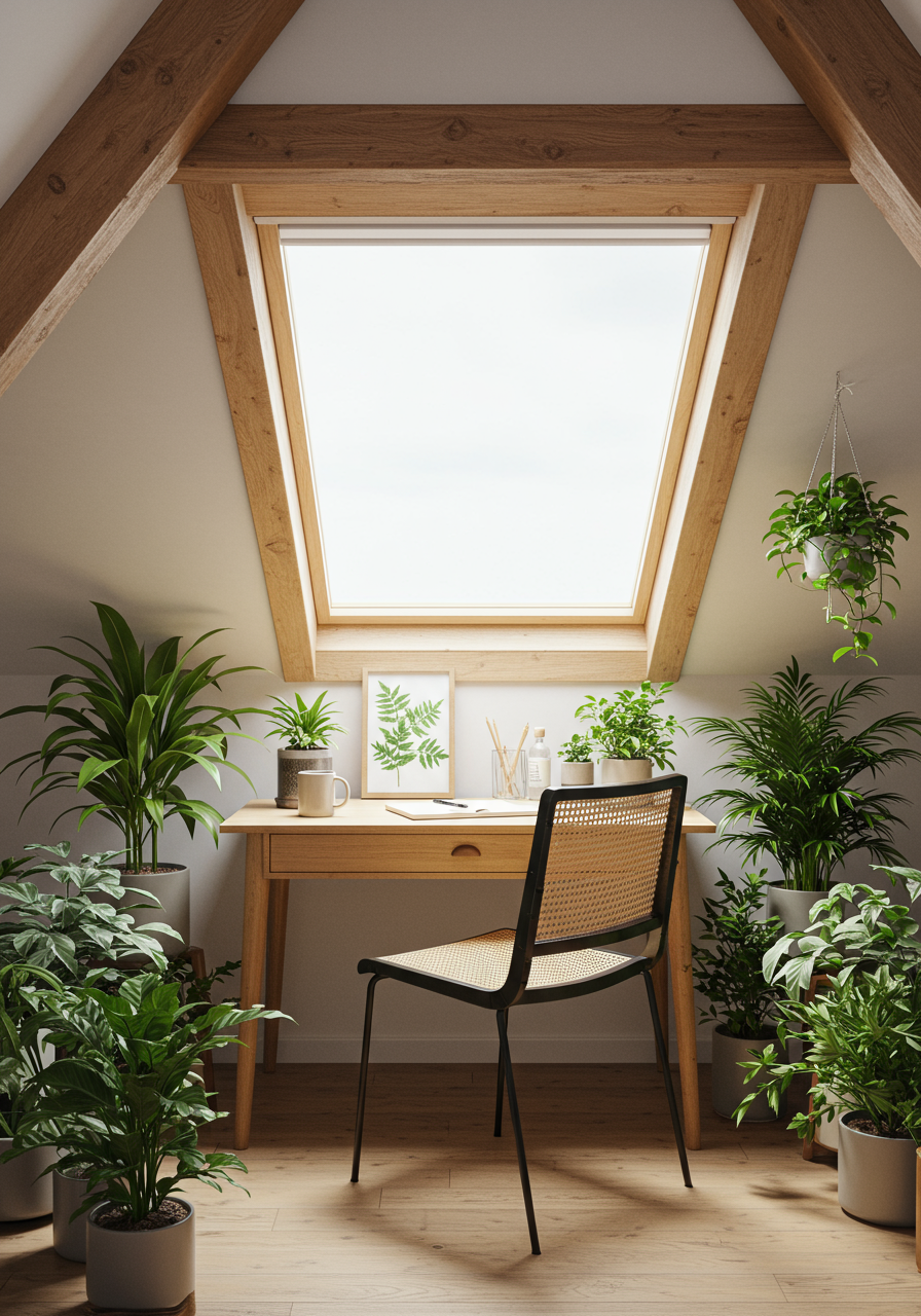 plants in office space