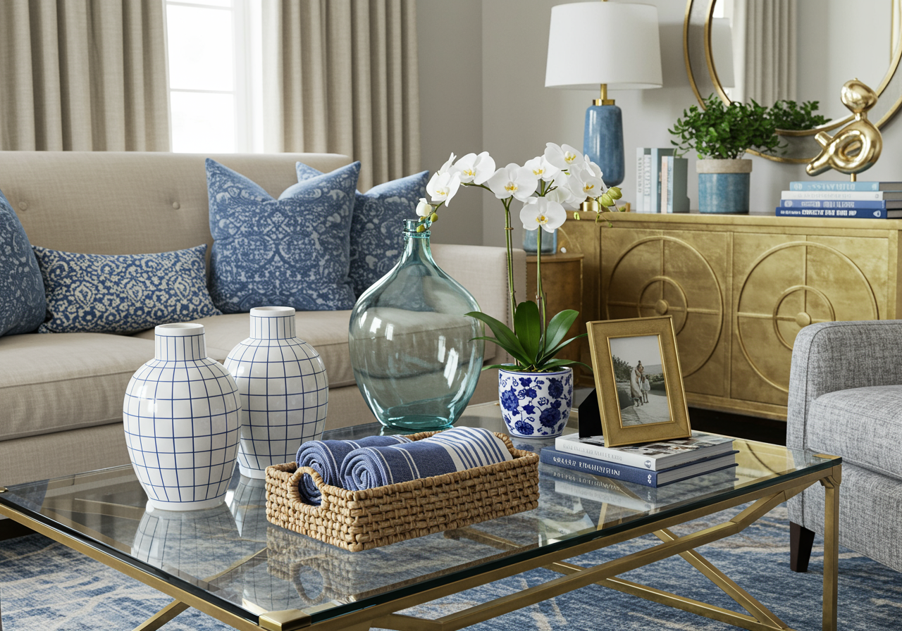 Tuvalu Home store interior with beach decor, Laguna Beach