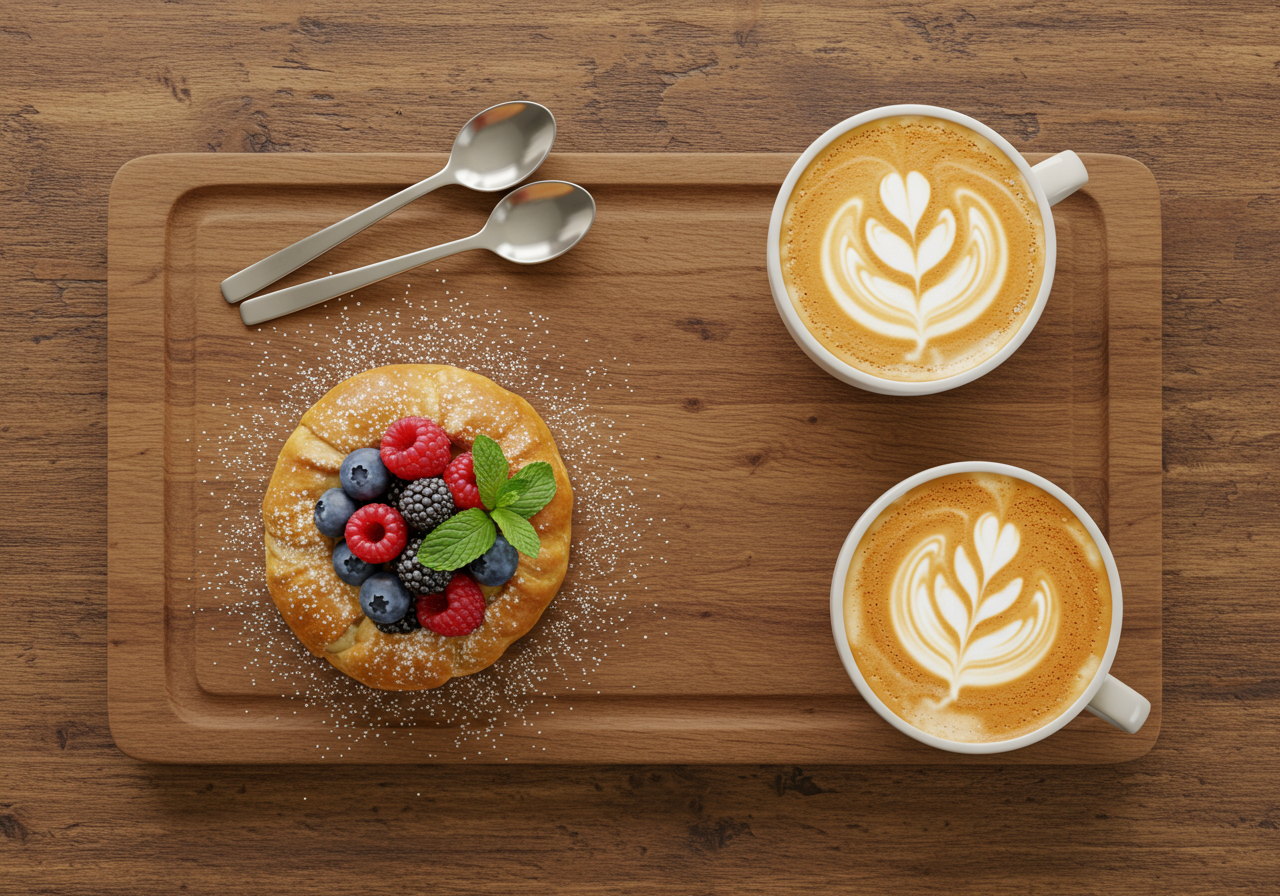 Shops and restaurants